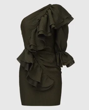 ALEXANDRE VAUTHIER Un vestito verde 211DR1435