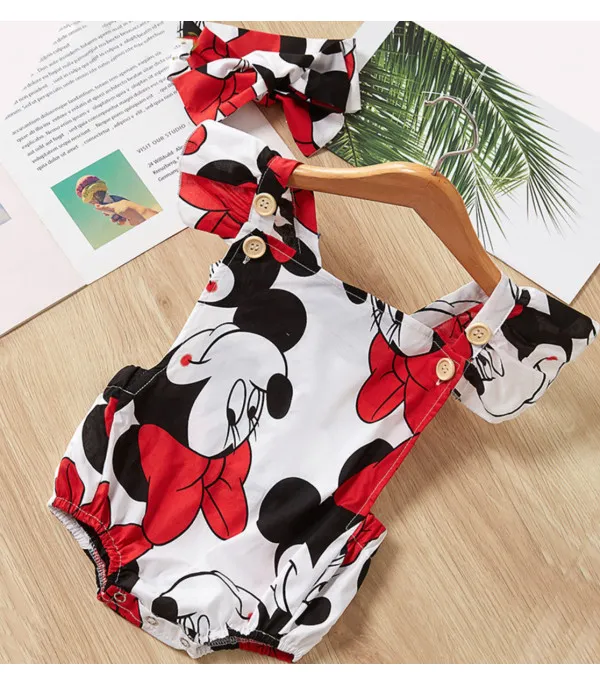 Body neonata minnie red volant