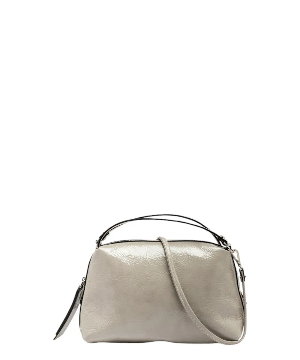 Borsa Alifa in Pelle Lucida