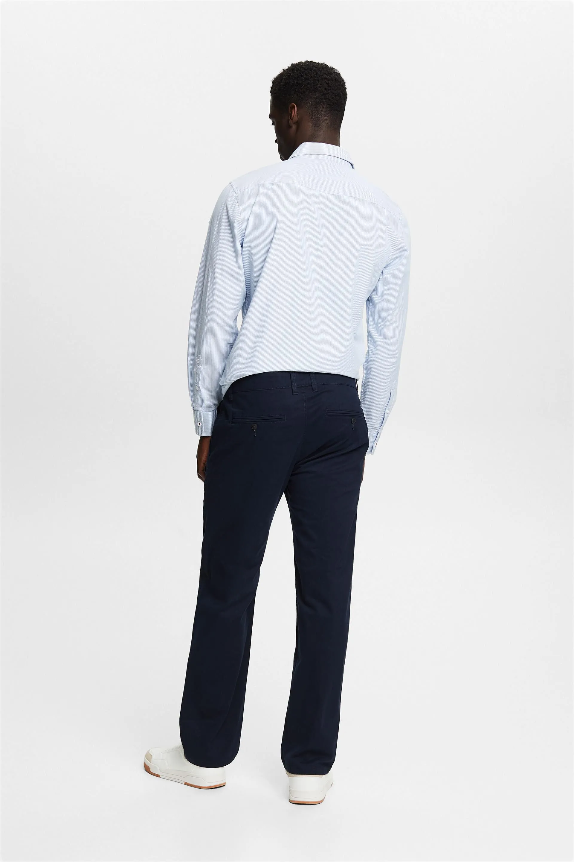 Chino dritti in cotone biologico