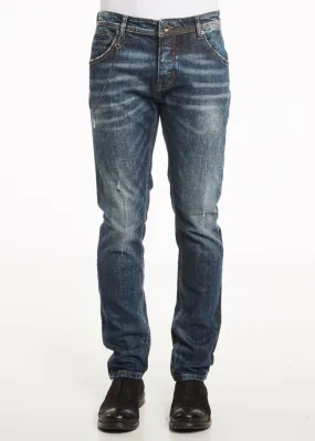 Jeans con bottoni