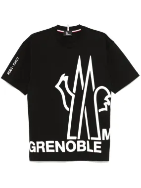 Moncler Grenoble-T-shirt con stampa