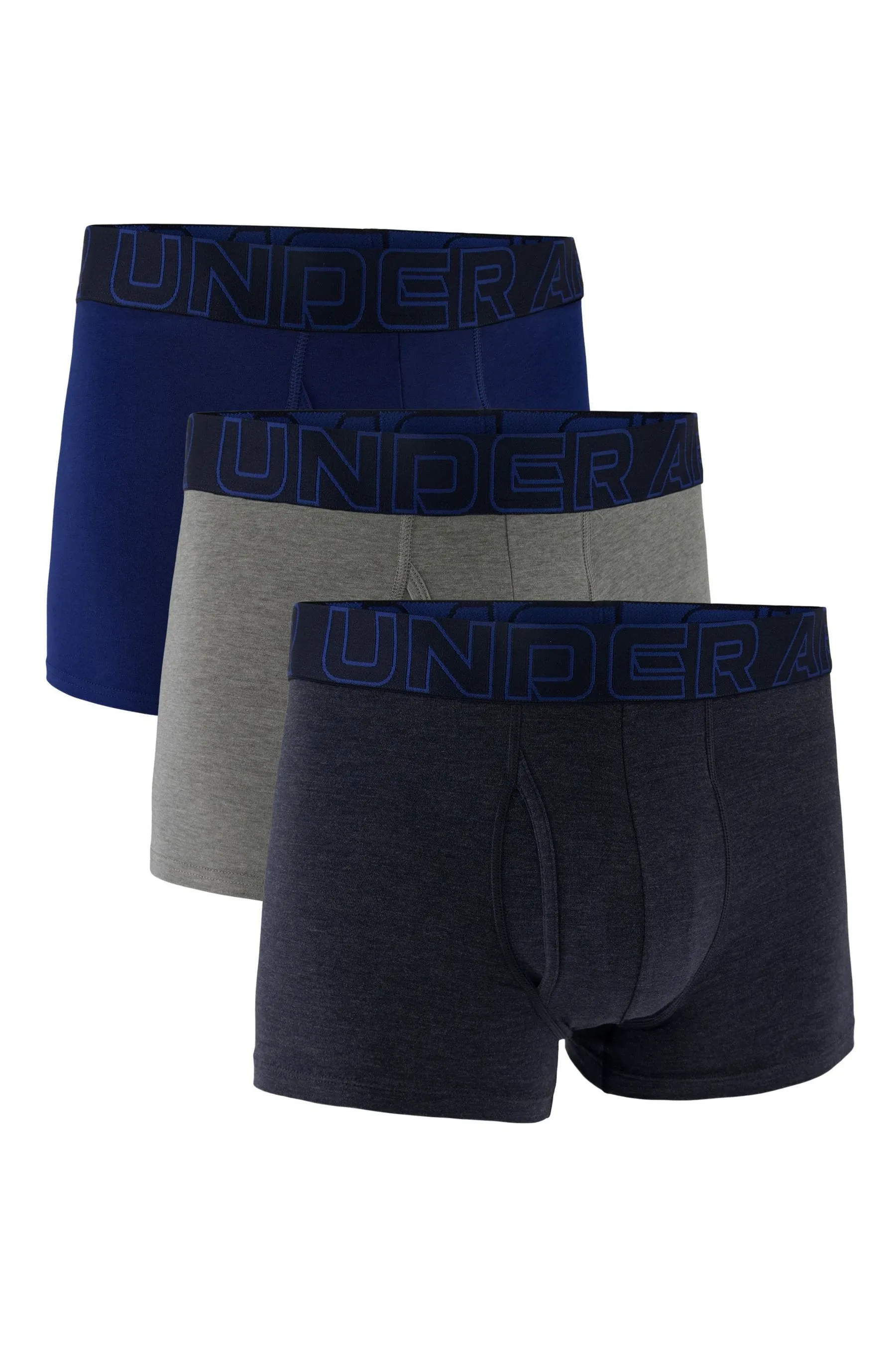 Under Armour 100% Cotton Performance Boxers 3 Pack    